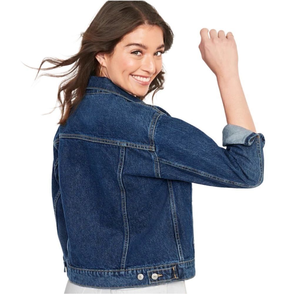 Old Navy Denim Jacket Sz M - Picture 3 of 9